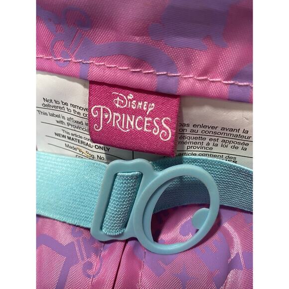 American Tourister Disney Princess 18" Hard Side Rolling Kids Suitcase Easy Pull - Picture 10 of 14